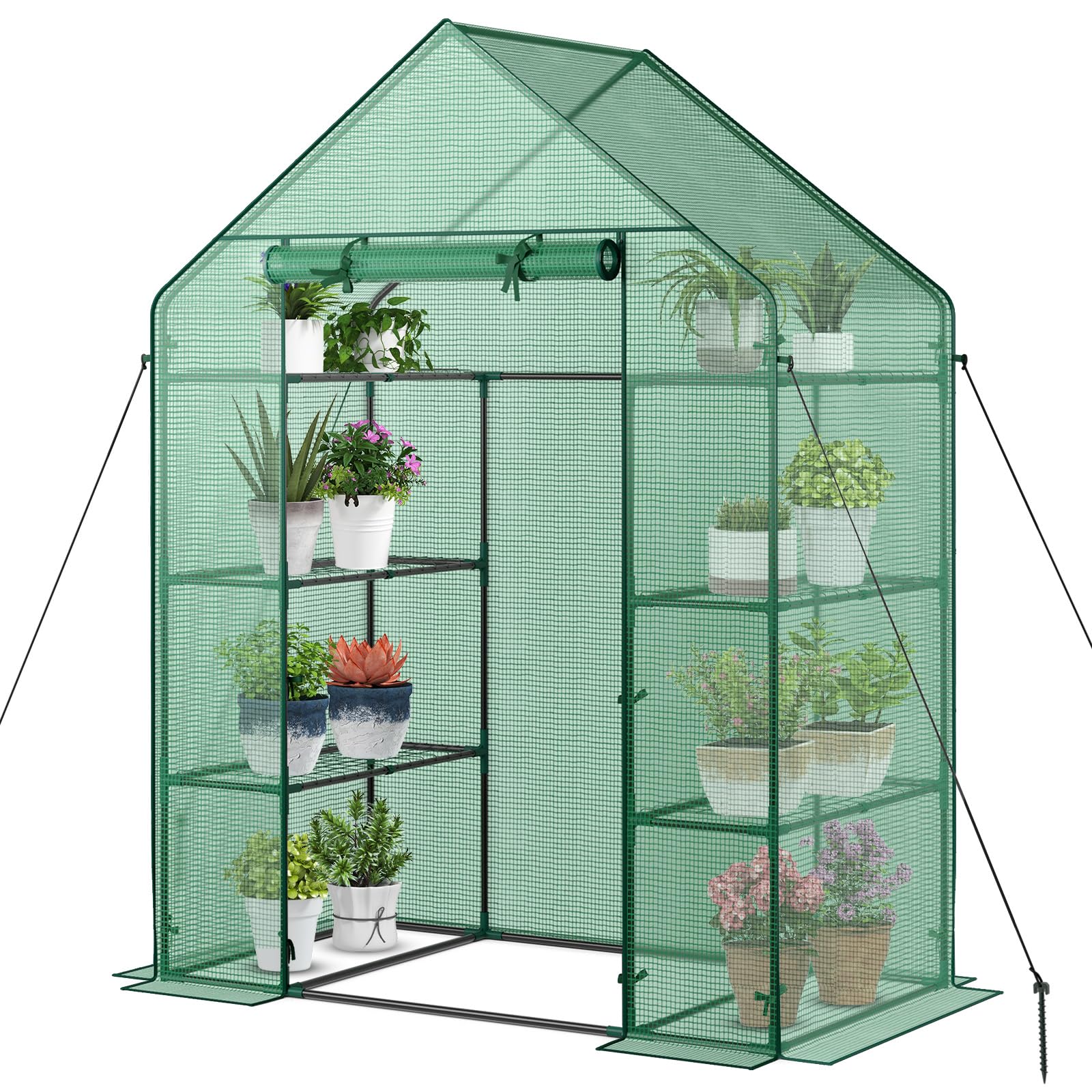 Amazon.com : Happygrill Walk-in Greenhouse, Potable Greenhouse